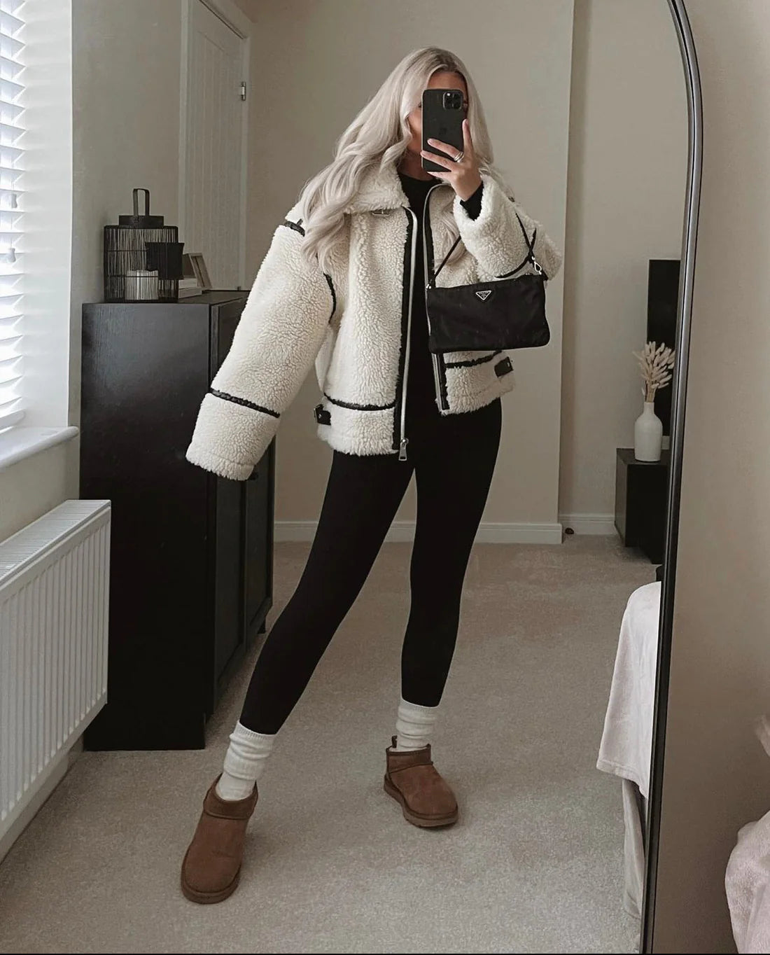 Shearling Jacke