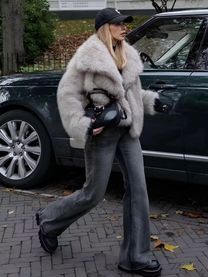 Pelz Jacke