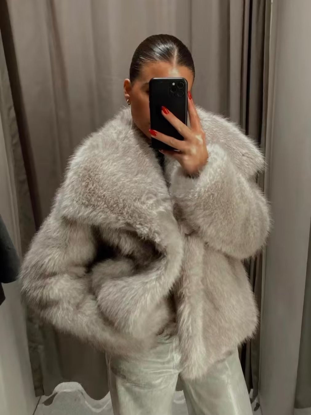 Pelz Jacke