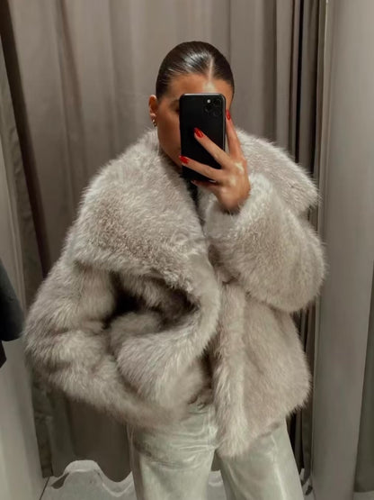 Pelz Jacke